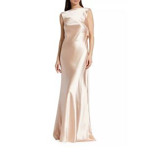 Danielle Frankel Charlie Crepe Satin Gown Size US 2
$2990